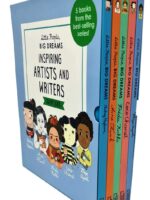 Little People Big Dreams Inspiring Artists and Writers Gift 5 Books Box Collection Set