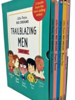 Little People, Big Dreams Trailblazing Men 5 Books Collection Box Gift Set