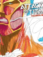 Attack On Titan Adult Coloring Book